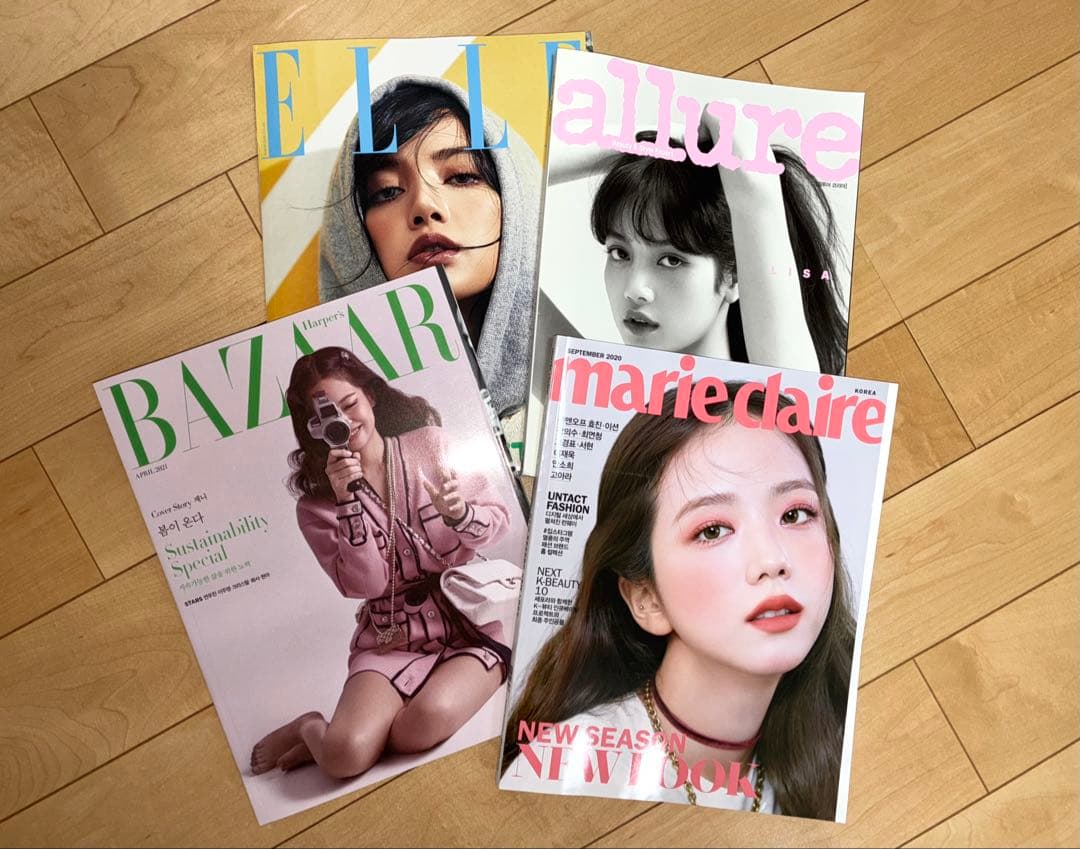 BLACKPINK LISA 韓国 雑誌 雑誌 VOGUE 2025年 12月号 別冊付録 BLACKPINK LISA表紙 BVLGARI BOOK
