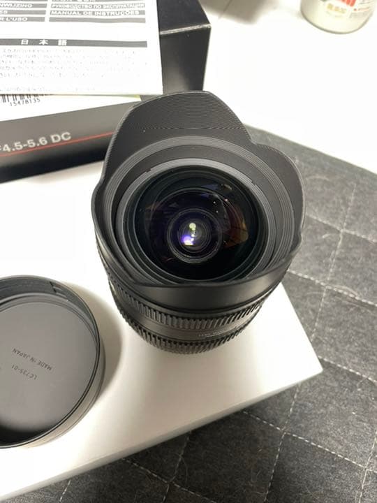 シグマ/ニコン 8-16mm f4.5-5.6 DC HSM（美品、付属品完備）