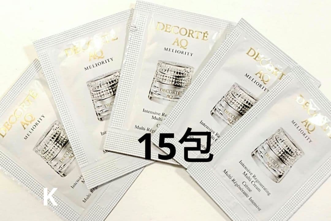 コスメデコルテ　AQ ミリオリティ　インテンシブクリームn　15包 AQ ミリオリティ インテンシブ デイクリーム | DECORTÉ（コスメ