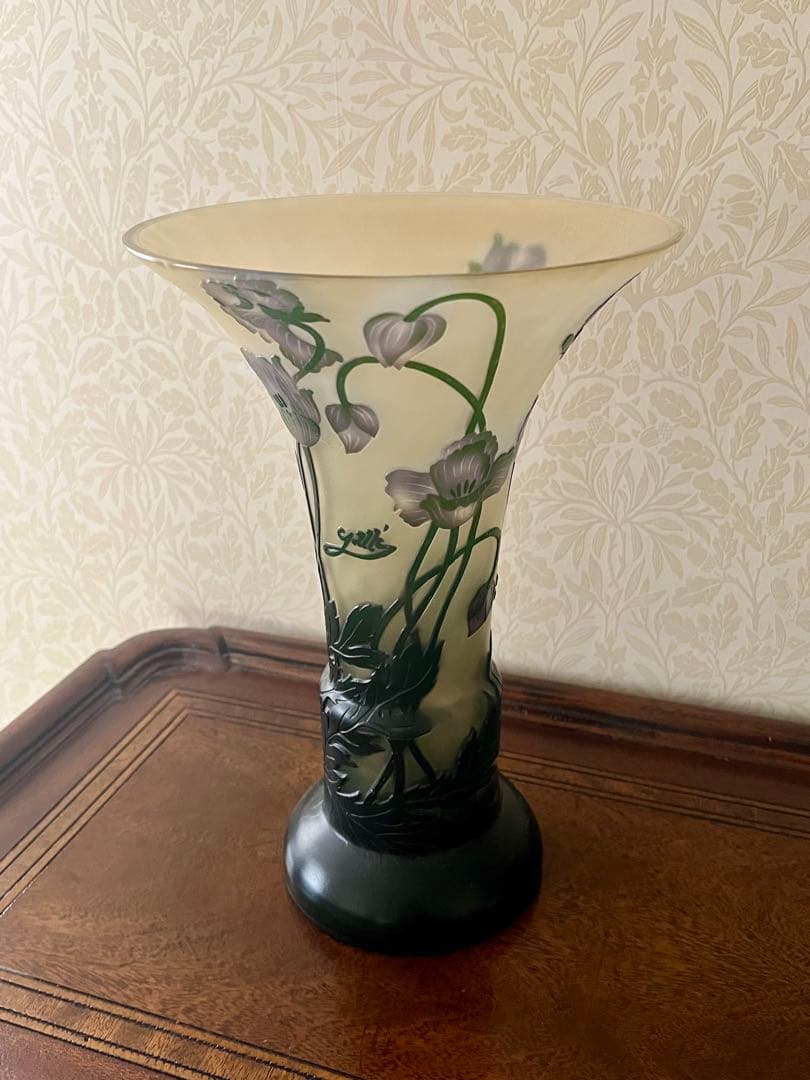 ガレ風 花瓶 Amazon.co.jp: ガレ風 花瓶 ぶどう 葡萄 植物 アンティーク レトロ