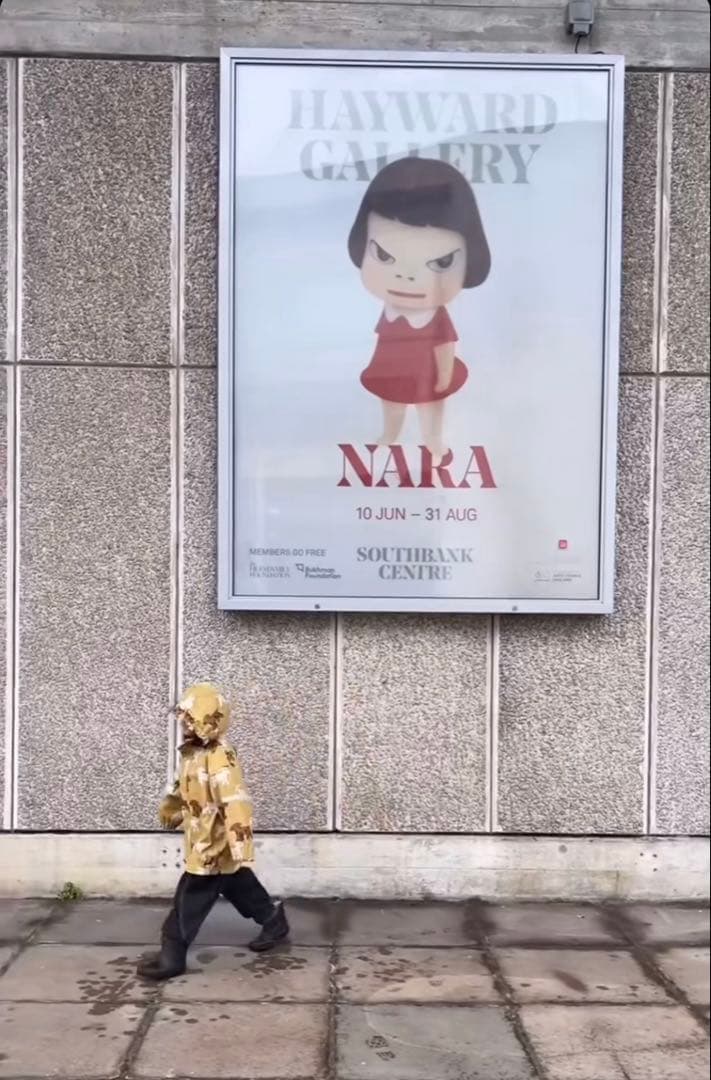 レア】奈良美智展 海外ポスター① 5070サイズ Yoshitomo Nara - メルカリ