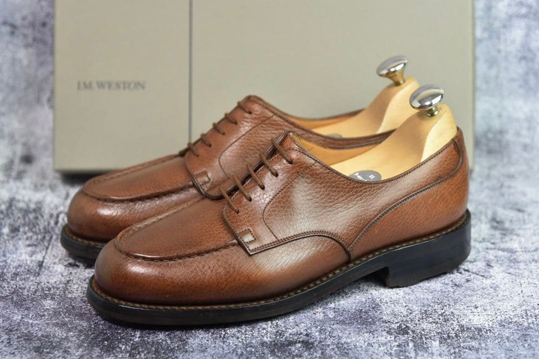 J.M.WESTON　#641　ゴルフ　5E　ブラウン　11ラスト　Uチップ