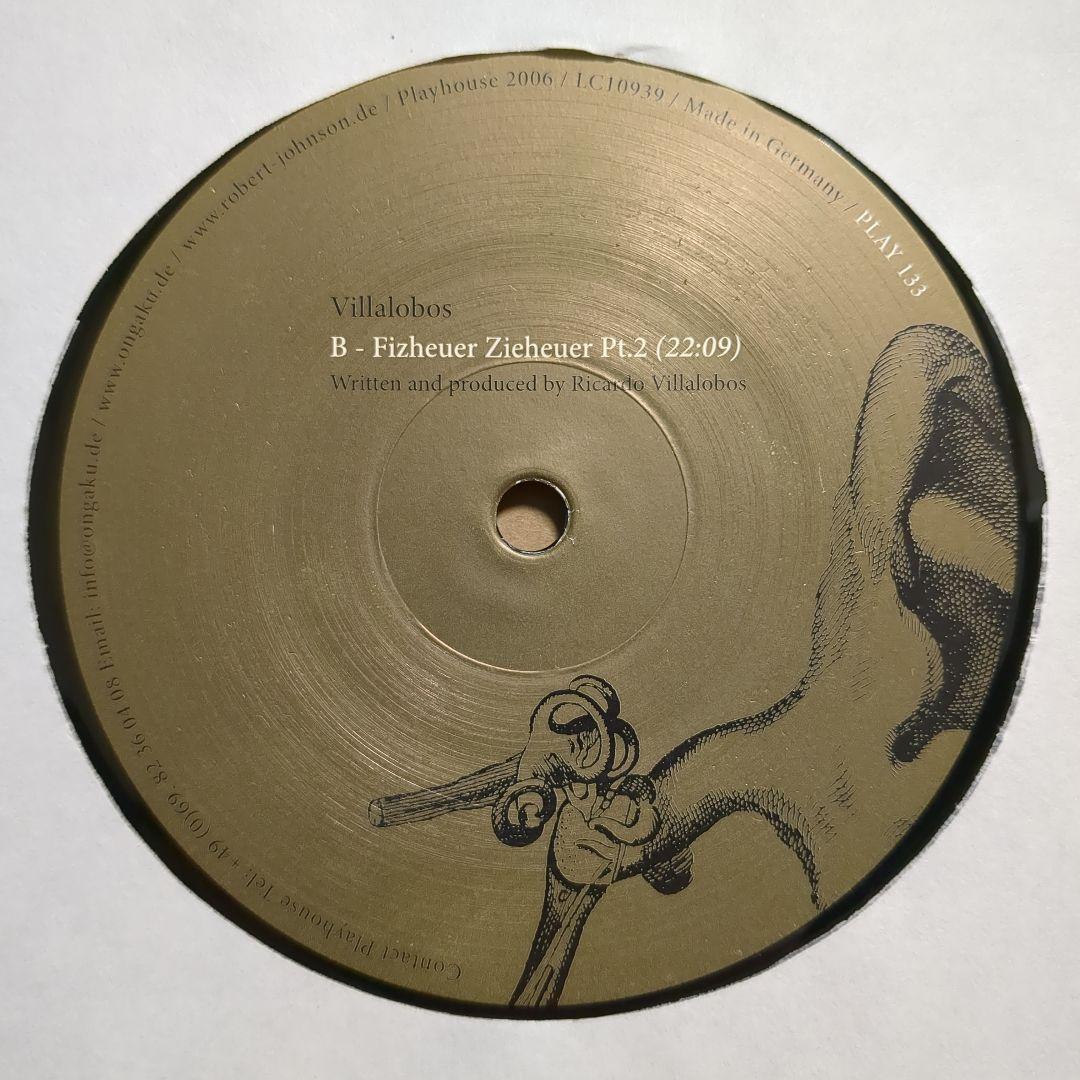 VILLALOBOS 『FIZHEUER ZIEHEUER』 レコード - メルカリ