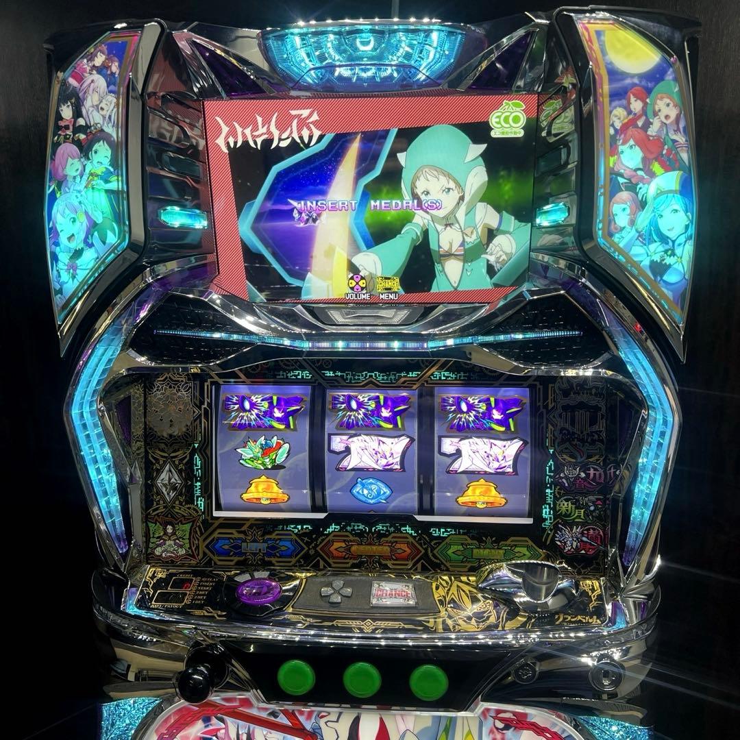 パチスロ実機 回胴式遊技機 グランベルム コイン不要機付 送料無料