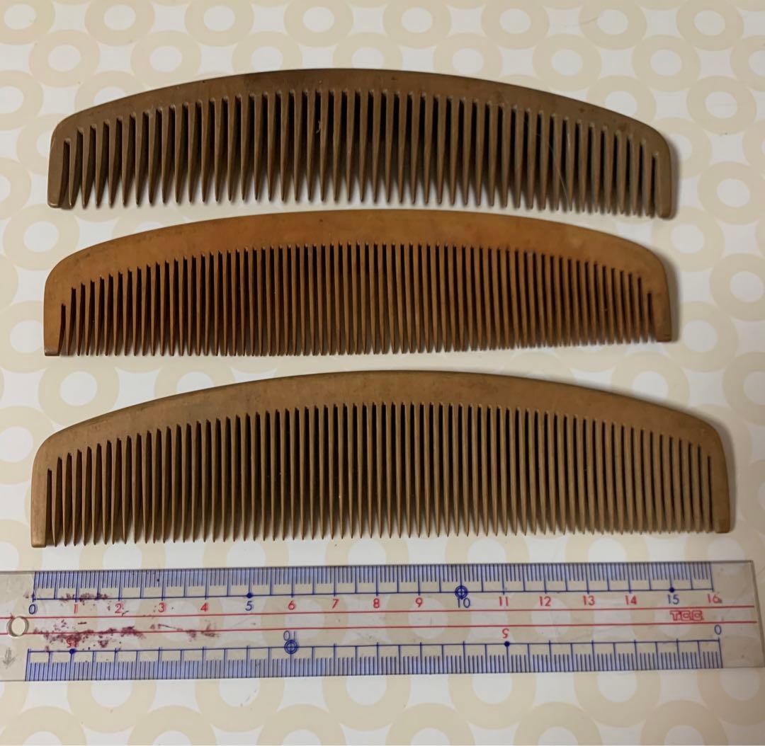 櫛 つげ櫛 サシアラ 中歯 細歯つげ櫛 4寸ときぐし（中荒歯） – MOCAD