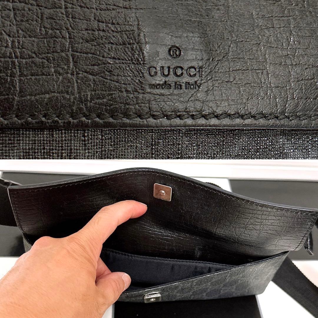 《美品》GUCCI(グッチ)ウエストポーチ　ボディーバッグ