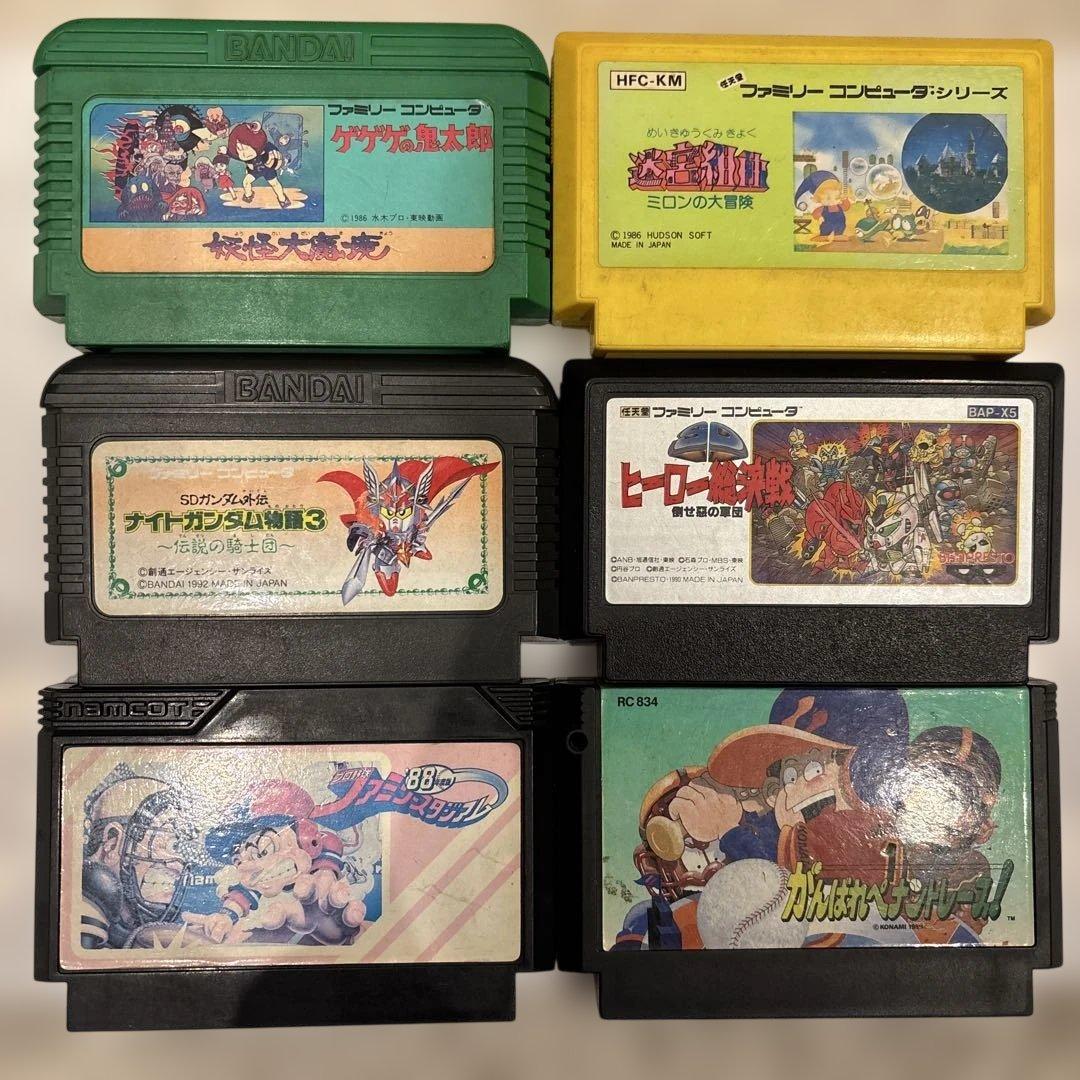 ファミコンソフト まとめ売り - メルカリ