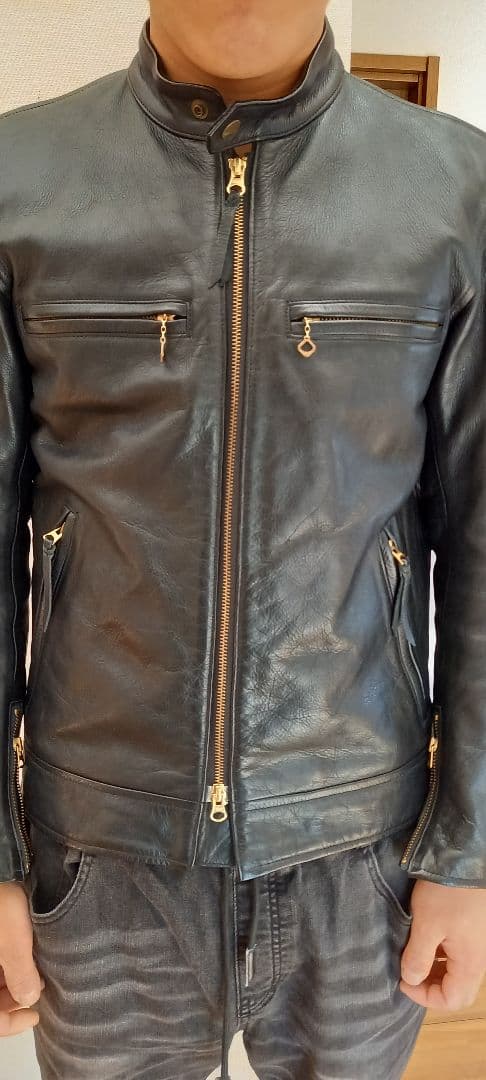 クシタニ K0675 スタンドカラージャケット Wファスナー改 Lサイズ 美品