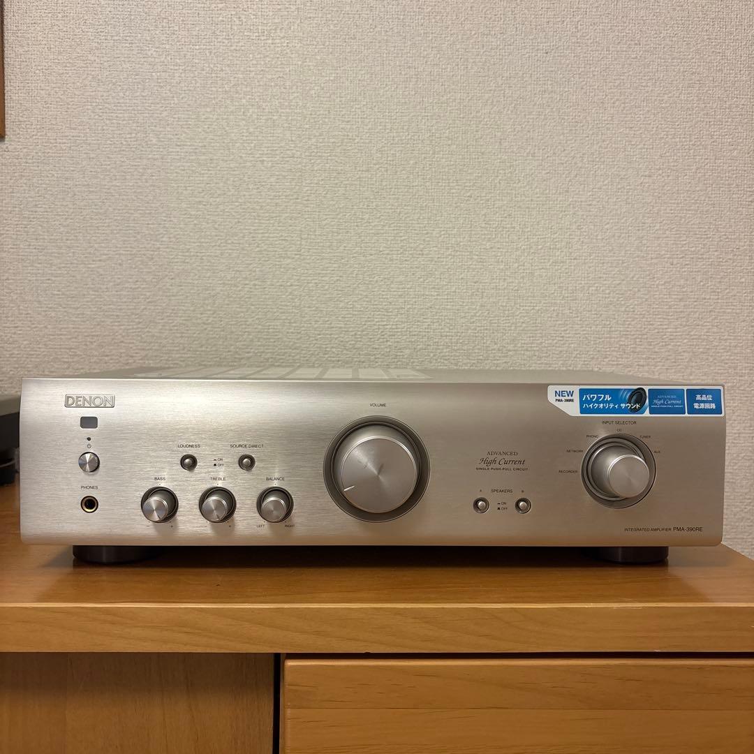 【ジャンク扱い】DENON PMA-390RE シルバー 2014年製 ジャンク品】 DENON PMA-390RE シルバー プリメインアンプ - メルカリ