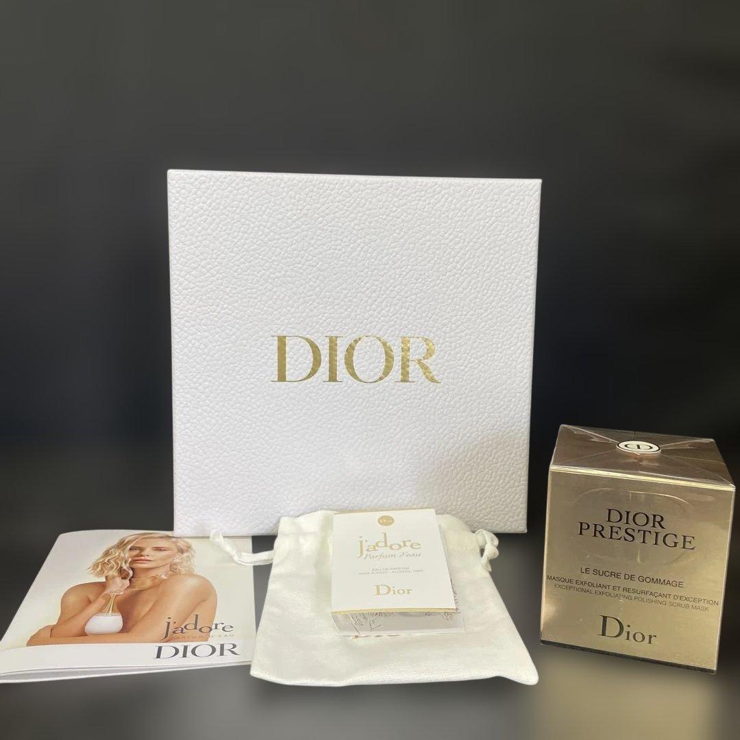 未開封 DIOR プレステージ　ル　ゴマージュ　洗顔料 香水付き 1 Amazon.co.jp: プレステージ ル ゴマージュ 150ml 【クリスチャン