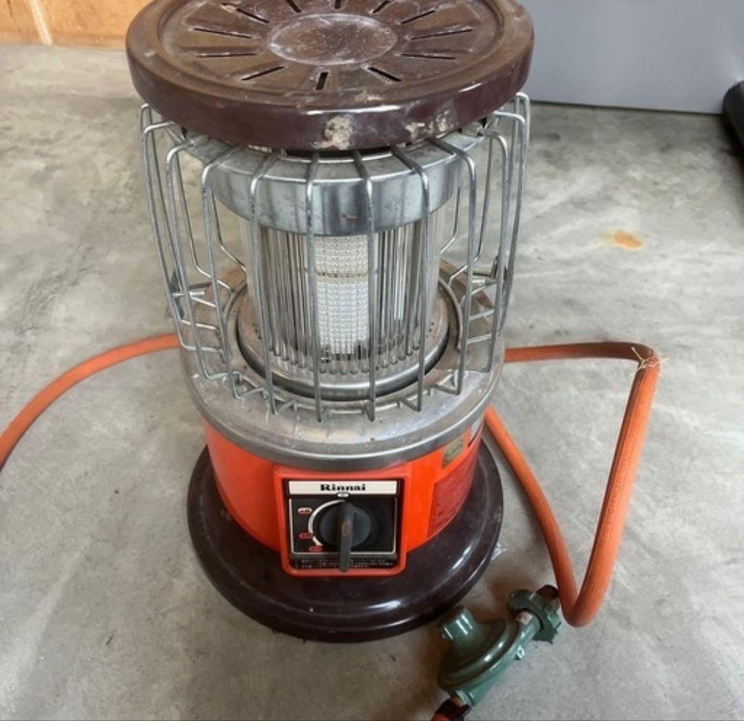 リンナイ ガスストーブ 昭和レトロ ヴィンテージ アンティーク - メルカリ