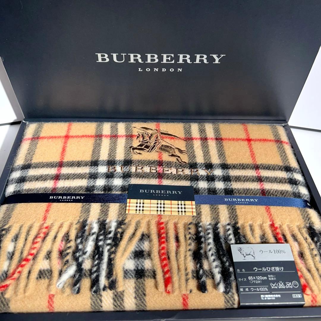 BURBERRY バーバリー ひざ掛け ブランケット - メルカリ
