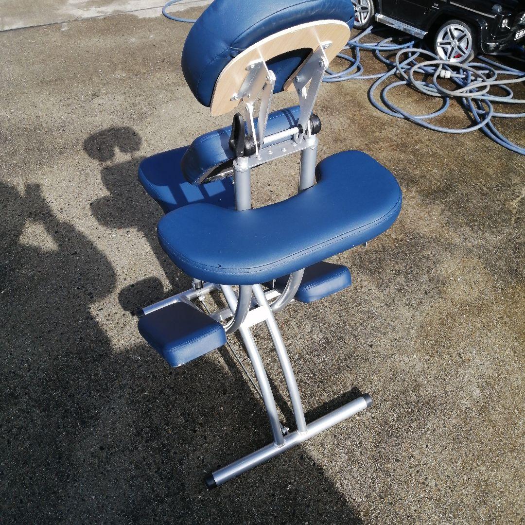 クイックマッサージチェア/折りたたみ式/超軽量/ダークブルー - メルカリ