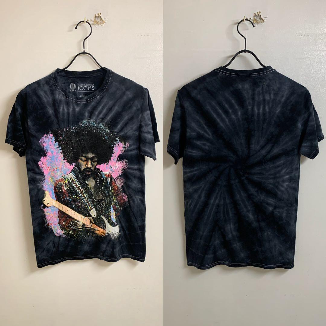 Jimi Hendrix Stephen Fishwick タイダイ染め加工 T - メルカリ