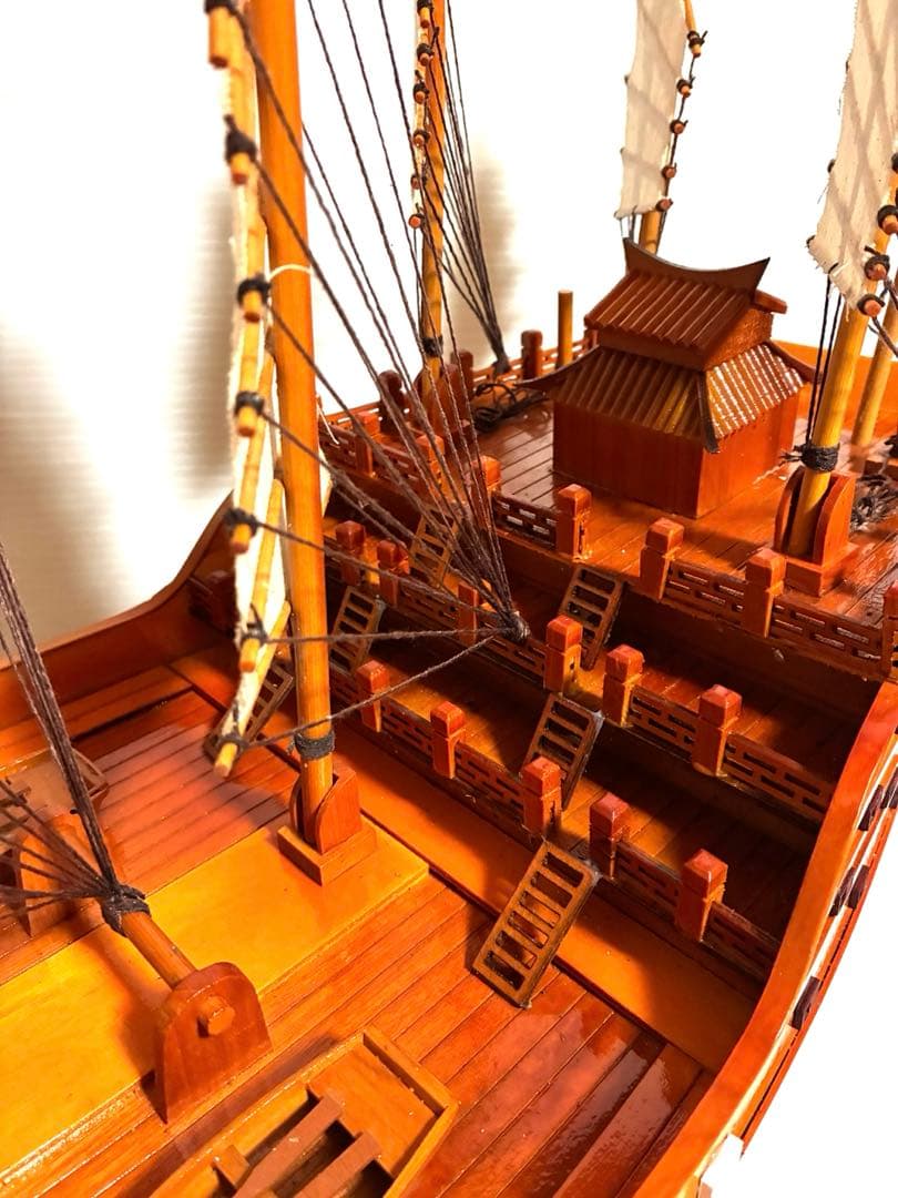 希少品 椴松 帆船模型 鄭和『宝船』 - メルカリ