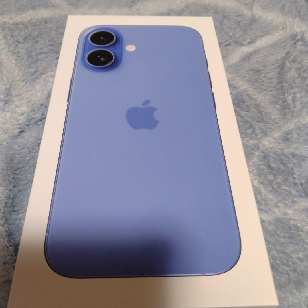 新品未使用 iPhone16 SIMフリー ウルトラマリン+ケース+フィルム iPhone ☆Apple国内正規SIMフリー iPhone16 256GB ウルトラマリン