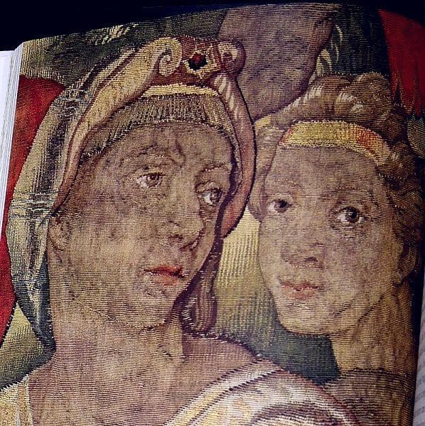 伝統織物タピスリー書○ヴァヴェル城タペストリー群 神話聖書の状景