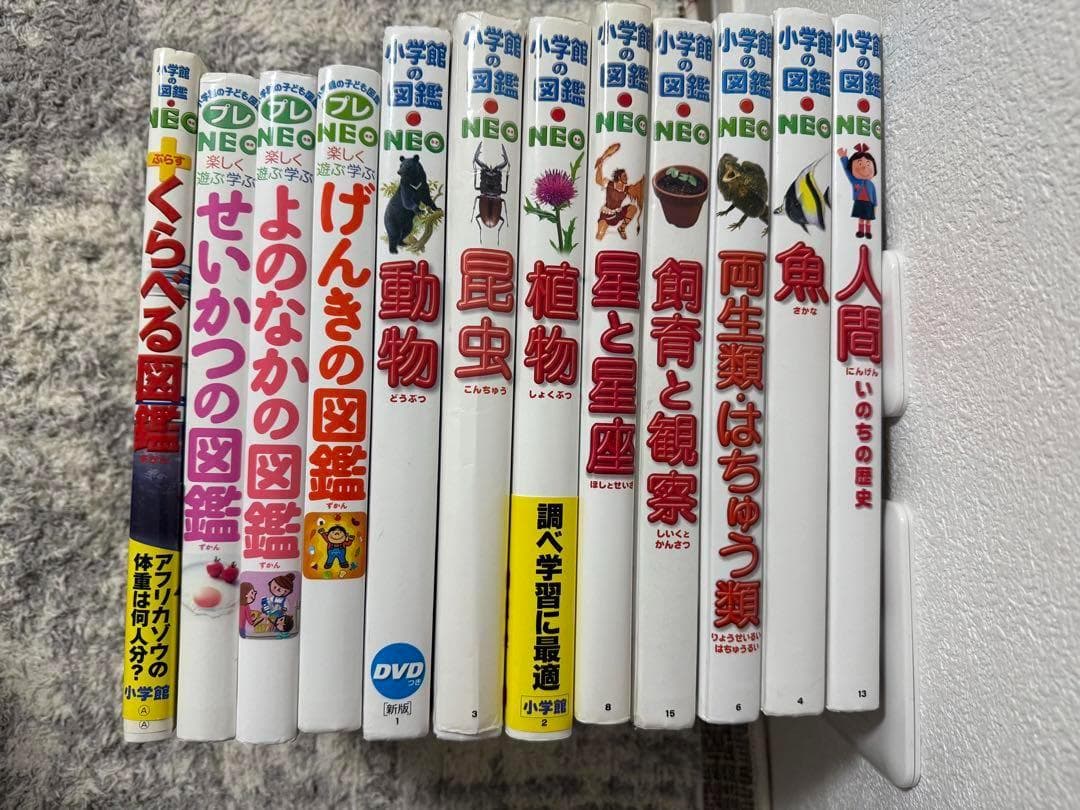 小学館の図鑑Neo プレNeo 12冊セット ポイント5倍】【送料無料】小学館の図鑑 プレNEO 12巻セット 誕生日
