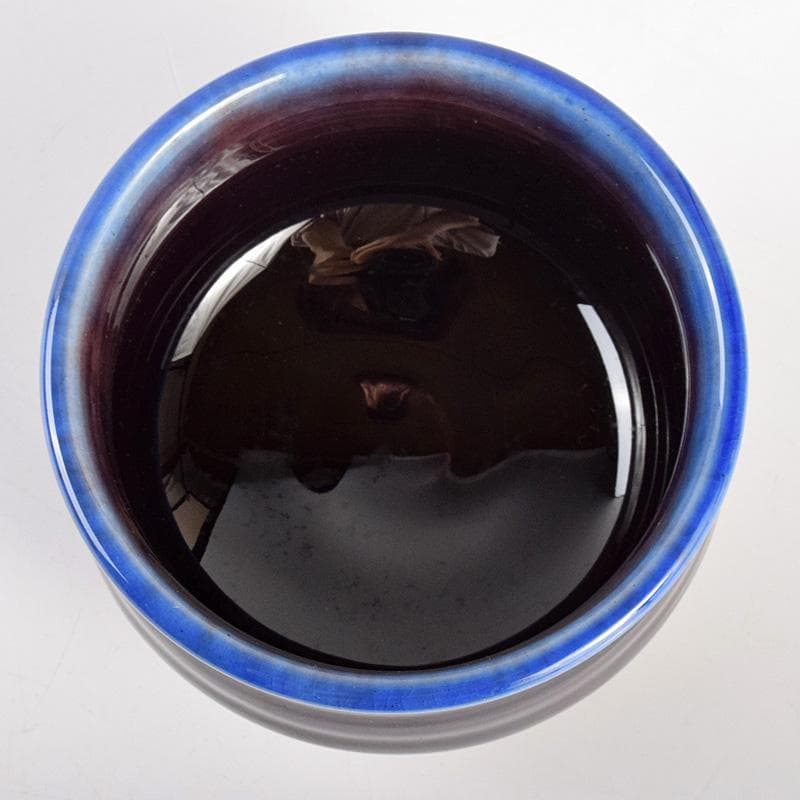 九谷焼 柳雨軒 三代八十吉 徳田正彦作 ぐい呑 共箱 V R5039