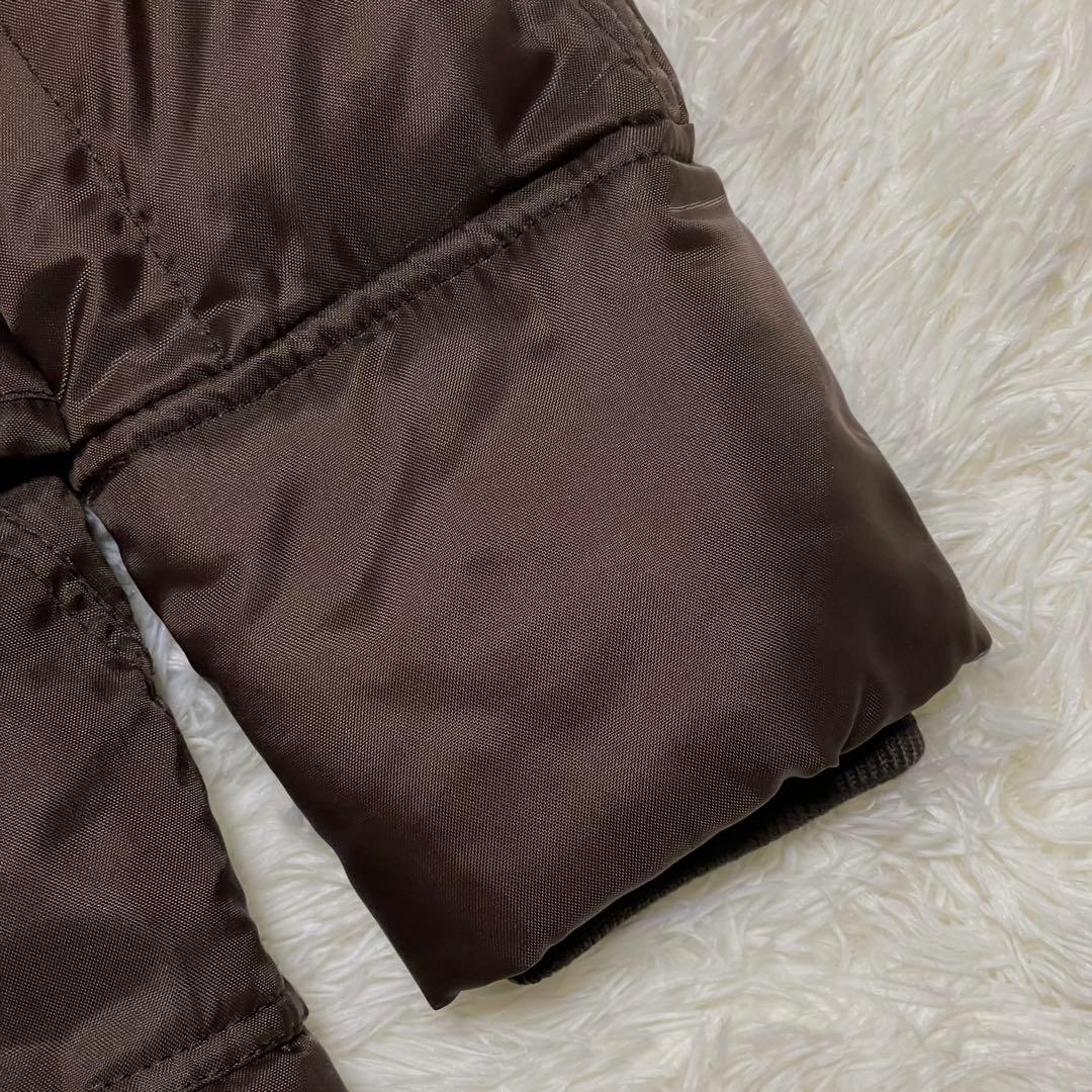 極美品 バーニーズニューヨーク ダウンジャケット イタリア製 ダーク