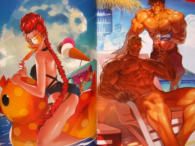 STREET FIGHTER SWIMSUIT SPECIAL　UDON　5冊組