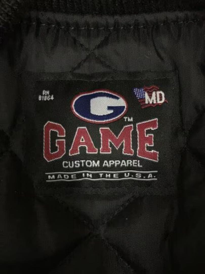 USA製 game sportswear サーコートVarsity Jacket - メルカリ