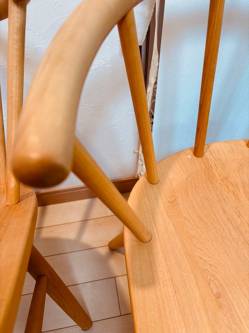 mukayukyo様専用 モモナチュラル ダイニングチェア1脚 ① - メルカリ