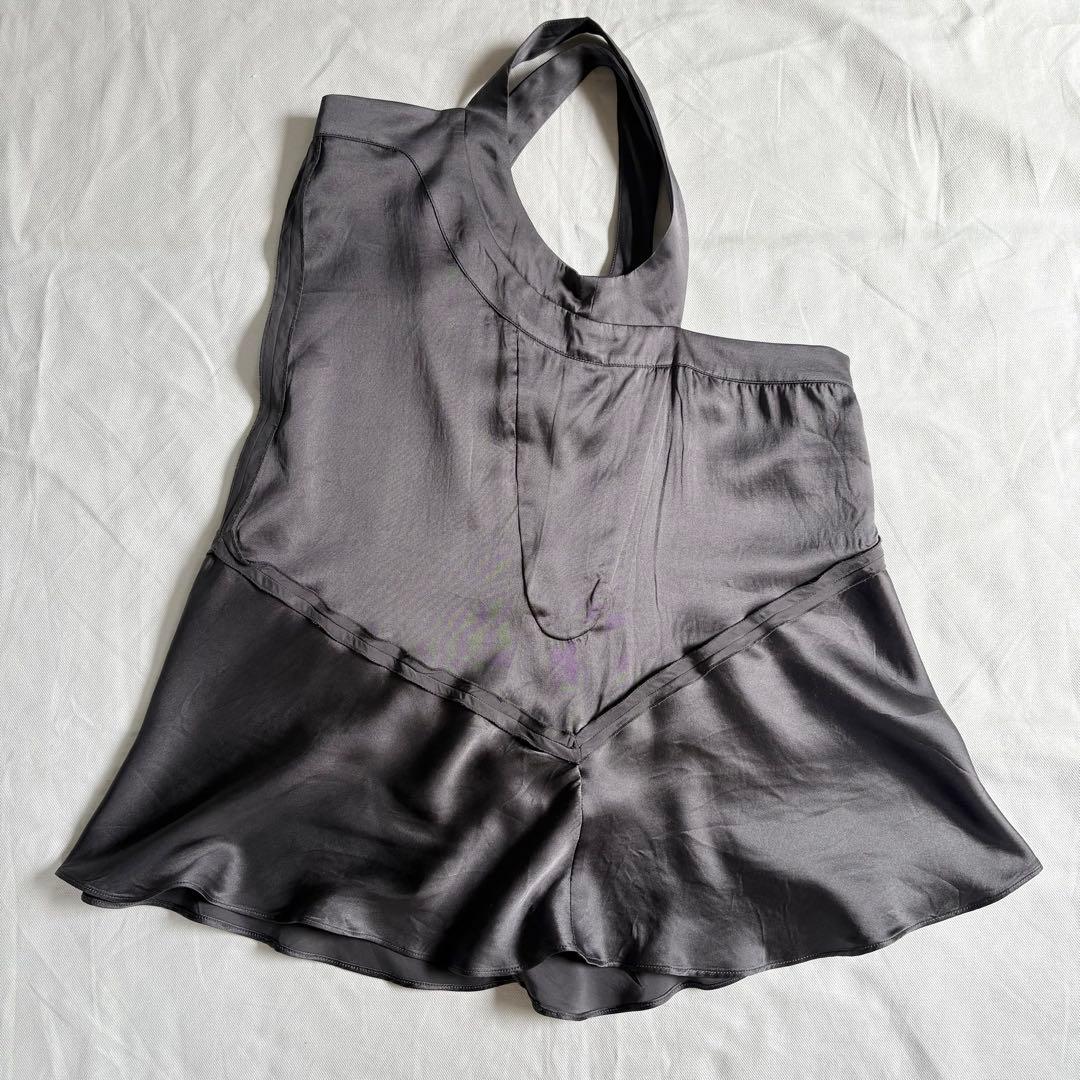 miumiu ミュウミュウ キャミソール ノースリーブ 38 レイヤード シルク