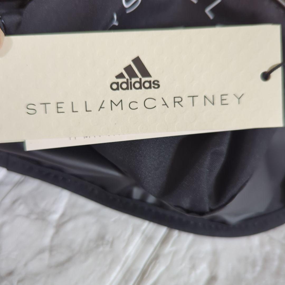 新品未使用 ロゴプリントバムバッグ 黒 ポシェット