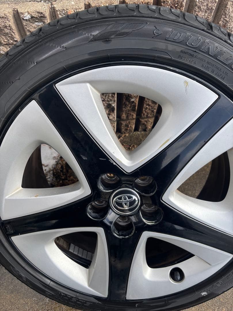 50プリウス 純正Sツーリングタイヤホイールセット　215/45/17R