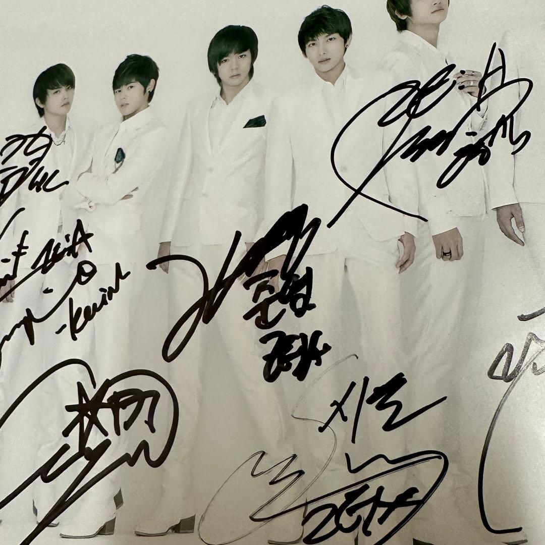 ZE:A ヒョンシク シワン 直筆サイン入り - メルカリ