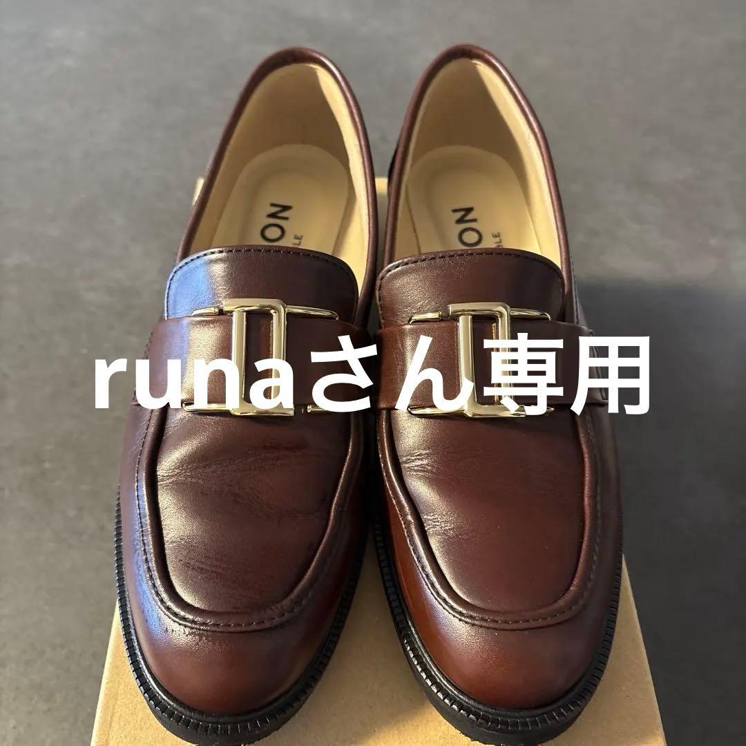 LE TALON レザーメタルモチーフローファー 23.5 追加》レザーメタルモチーフローファー | ルタロン(LE TALON) | マルイ