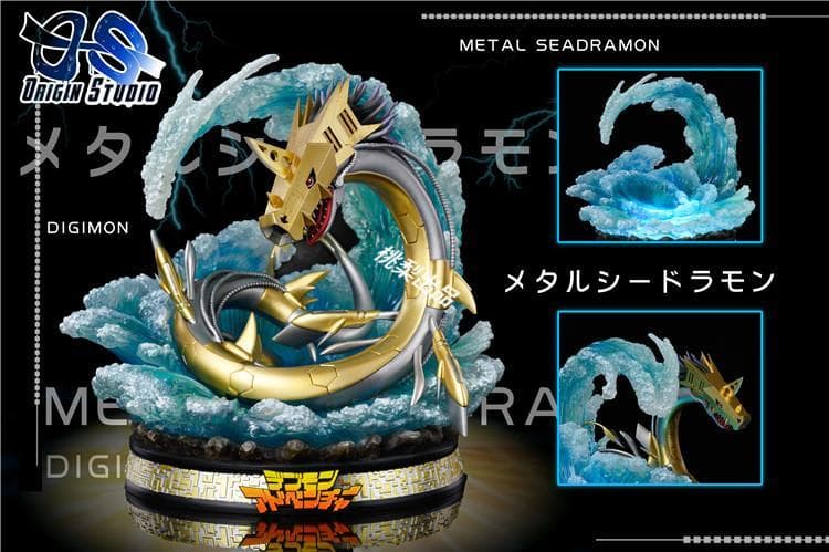 新品未開封『デジモンアドベンチャー』メタルシードラモンガレージ