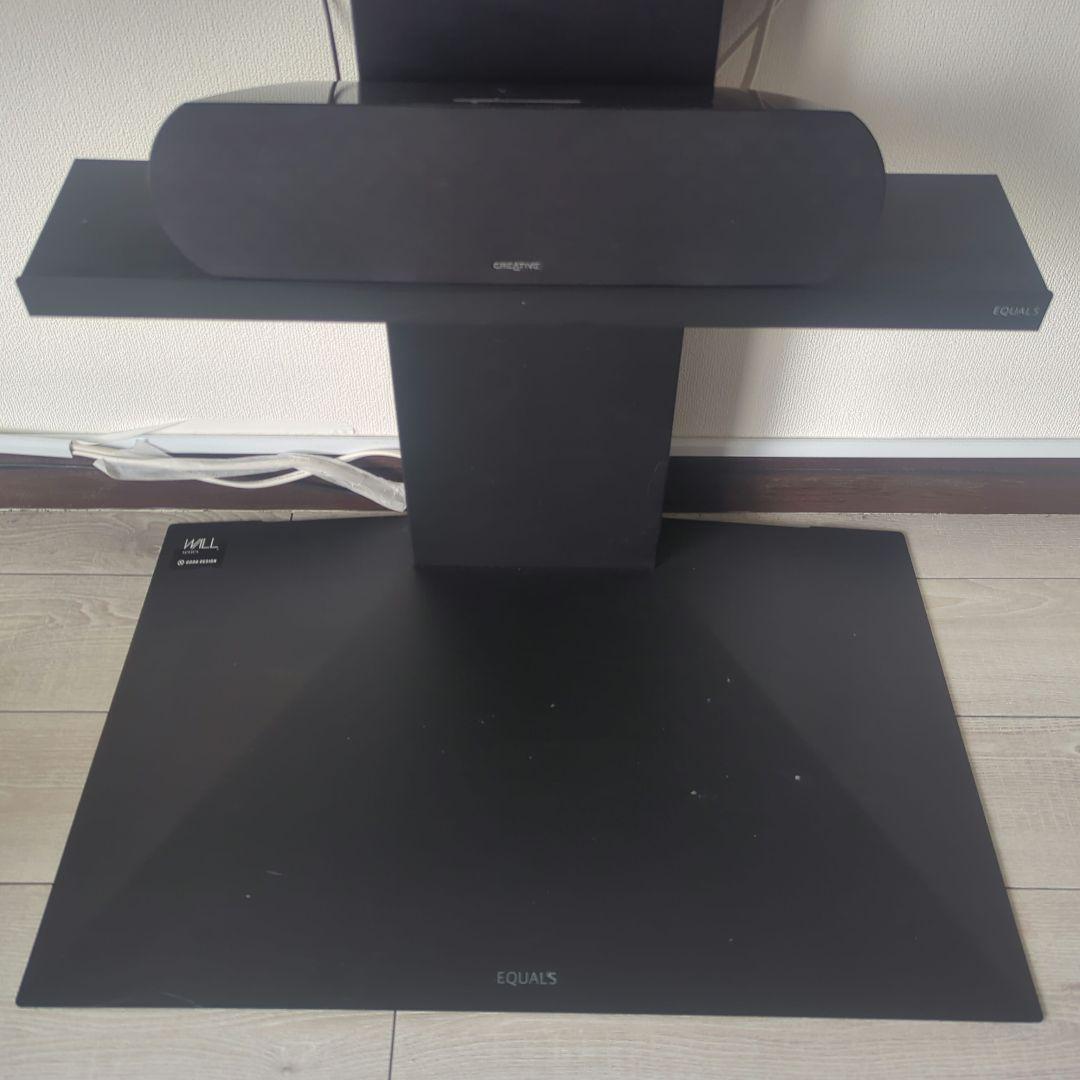 直取引】WALL V3液晶テレビ50インチ 外付けスピーカースタンド付き