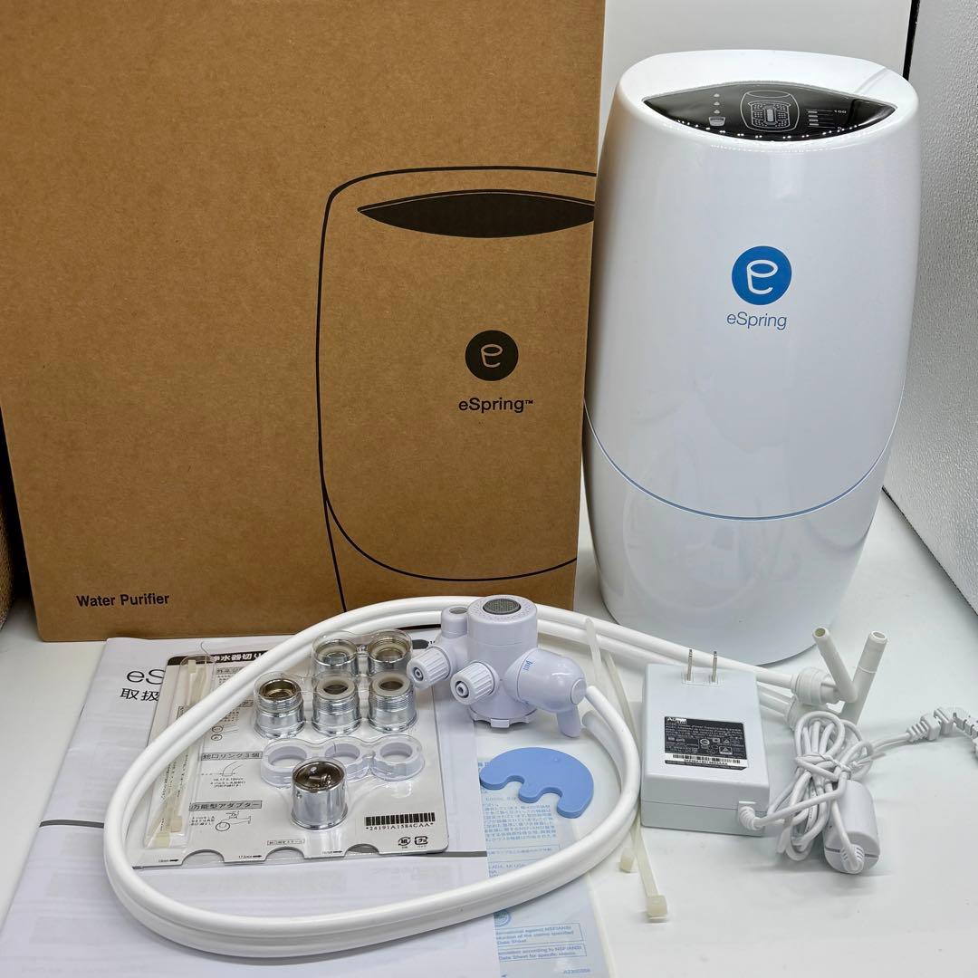 超美品 アムウェイ eSpring浄水器II 100188J5 24年12月製 アムウェイ 浄水器 eSpring-II 据置型 100188J5 amway espring浄水器II