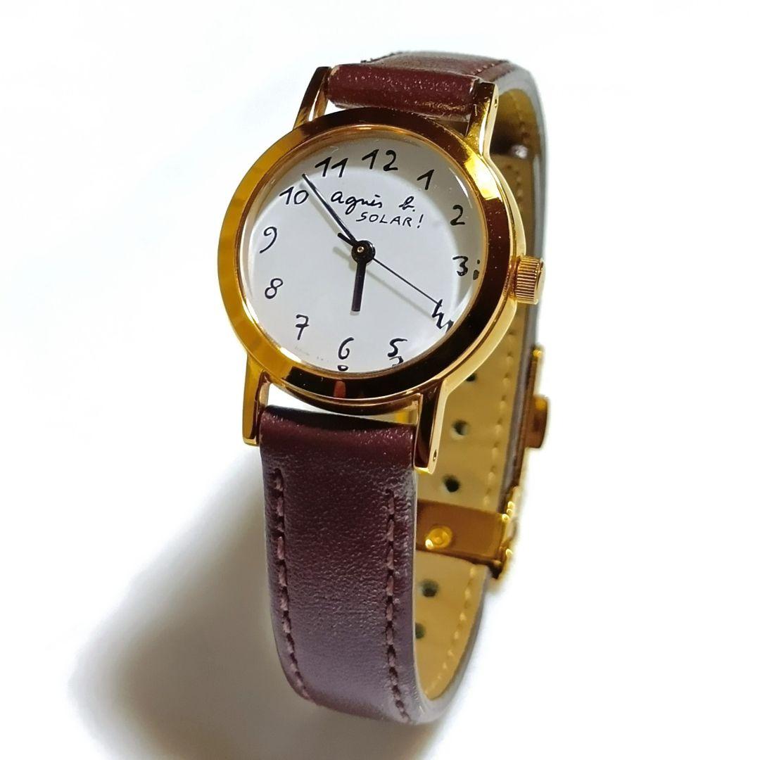 定価26000円✳️アニエスベー ソーラーウォッチ 腕時計 稼働品 - メルカリ