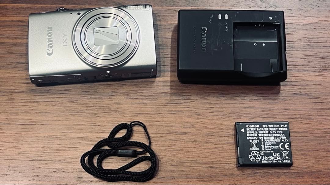 【美品】Canon IXY 650 シルバー Canon Compact Digital Camera IXY 650, Silver, 20.2 MP CMOS Sensor