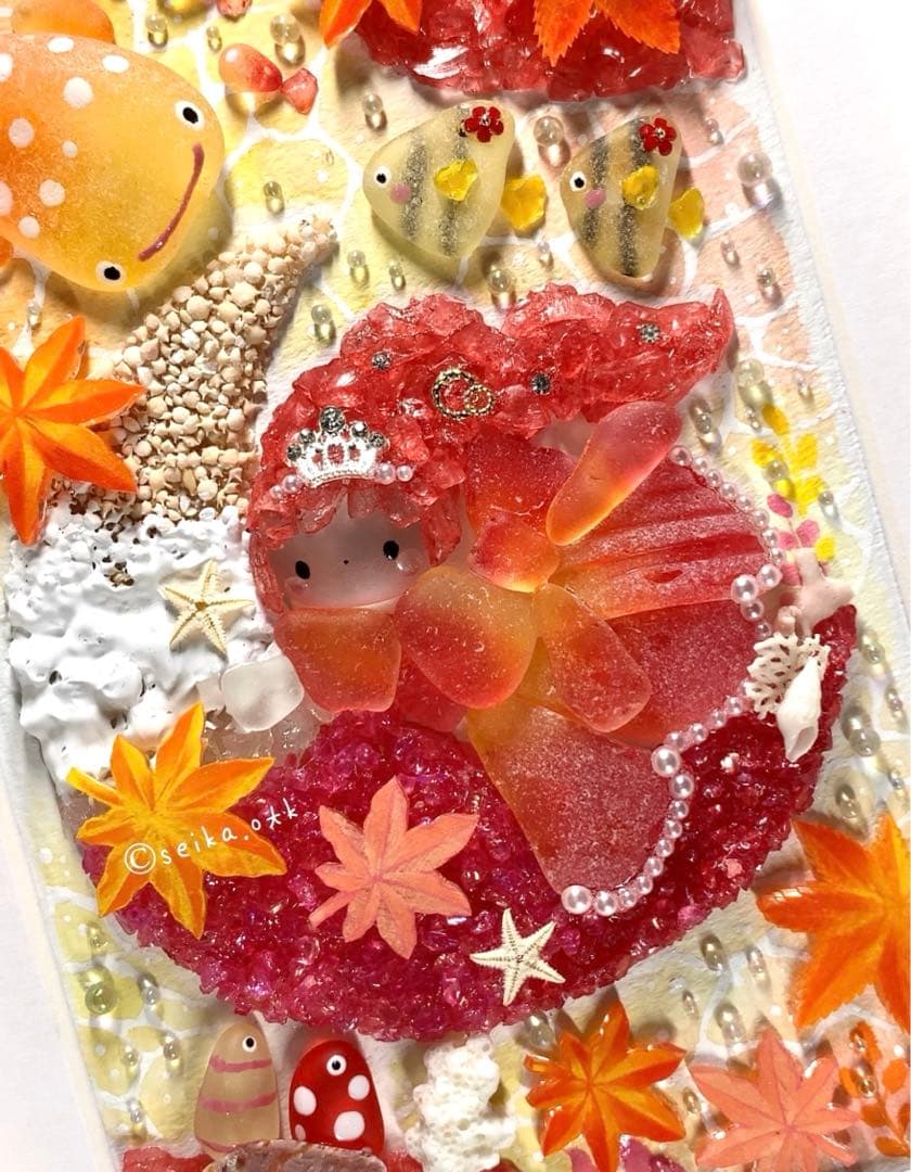 秋めく海のお月様 プリンセス インテリア アクアリウム シーグラスアート 置物 クラゲ 海月 アクアリウム」の人気商品一覧 | 安い商品を通販サイト