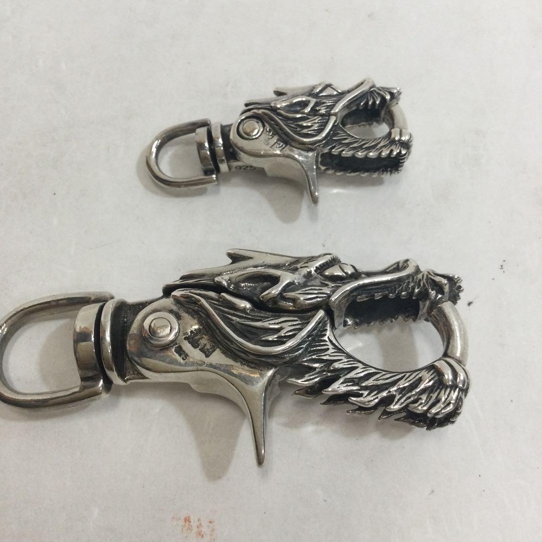 龍図 キーホルダー シルバー 83250702N11S