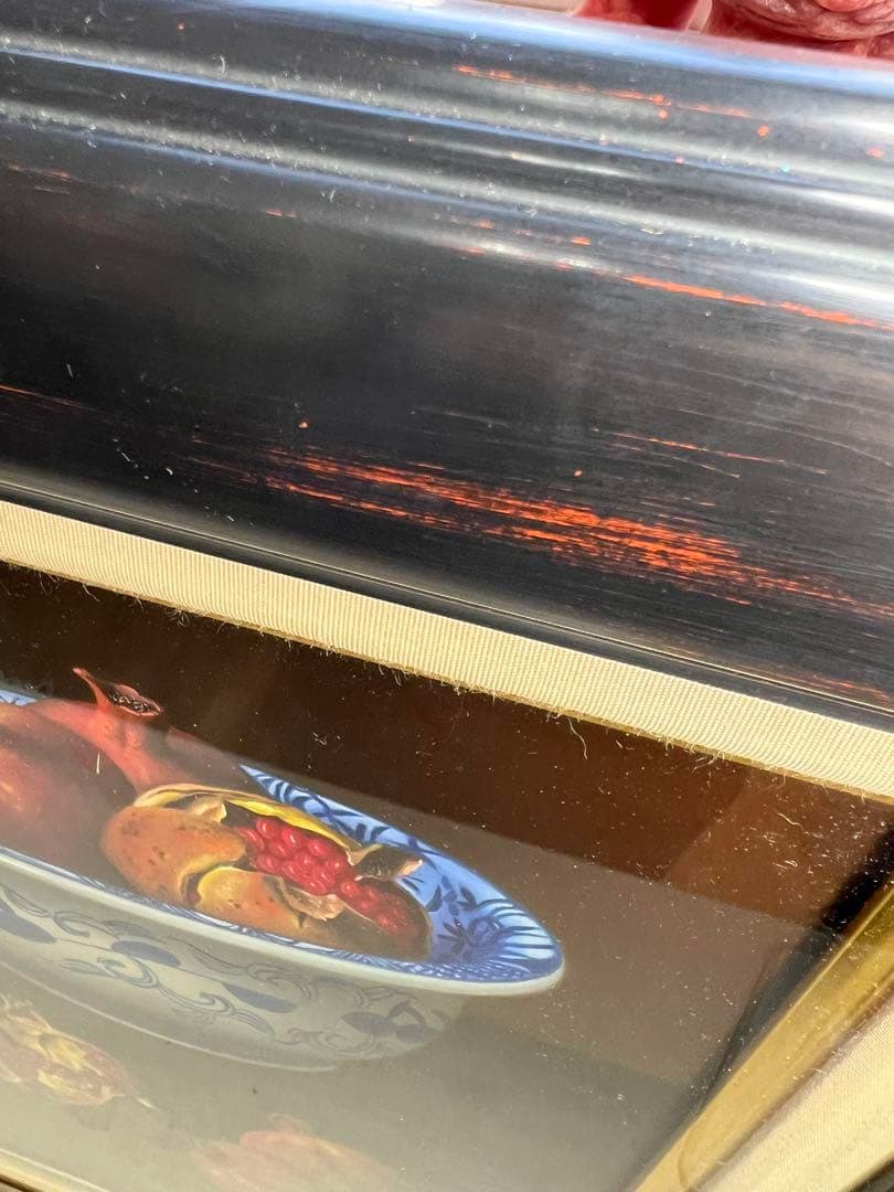 ☆Chiejasさま専用☆ 柾木高 『鉢に柘榴』 F4号 油絵 - メルカリ