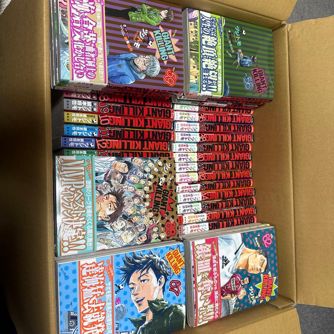 GIANT KILLING 全巻セット 最新68巻含む（新刊買い） 71jr+cA2sNL._AC_UF350,