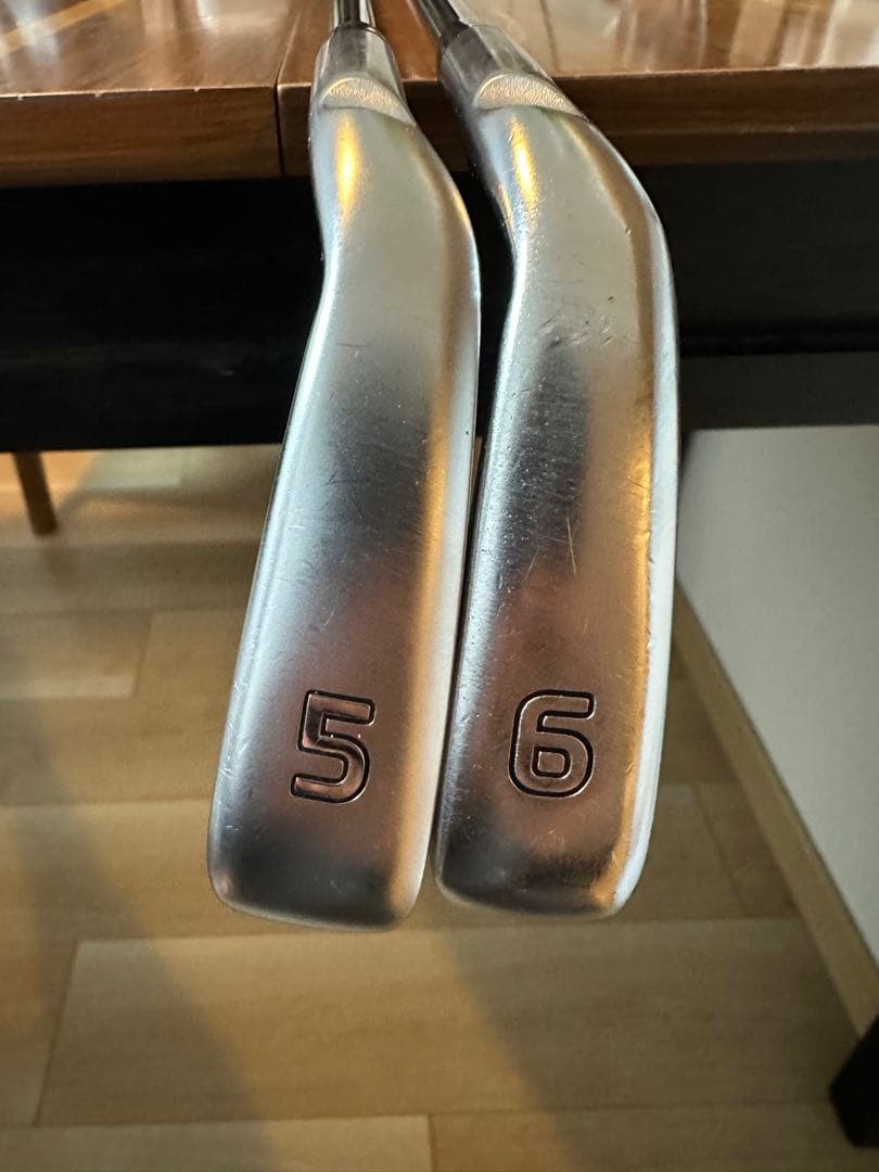 PING i210 5I 6I 2本セット Modus 105 S 黒ドット - メルカリ