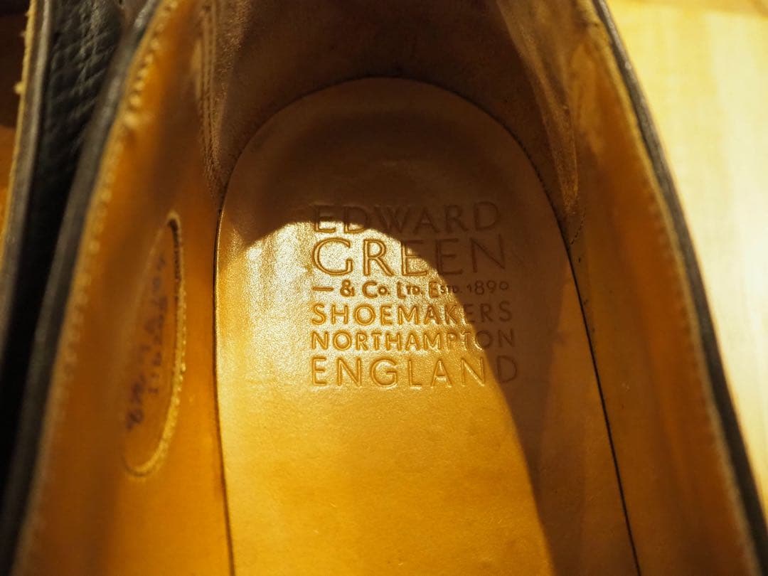 エドワードグリーンBelgraviaネイビーユタカーフ8½-9(8.5)E184 - メルカリ