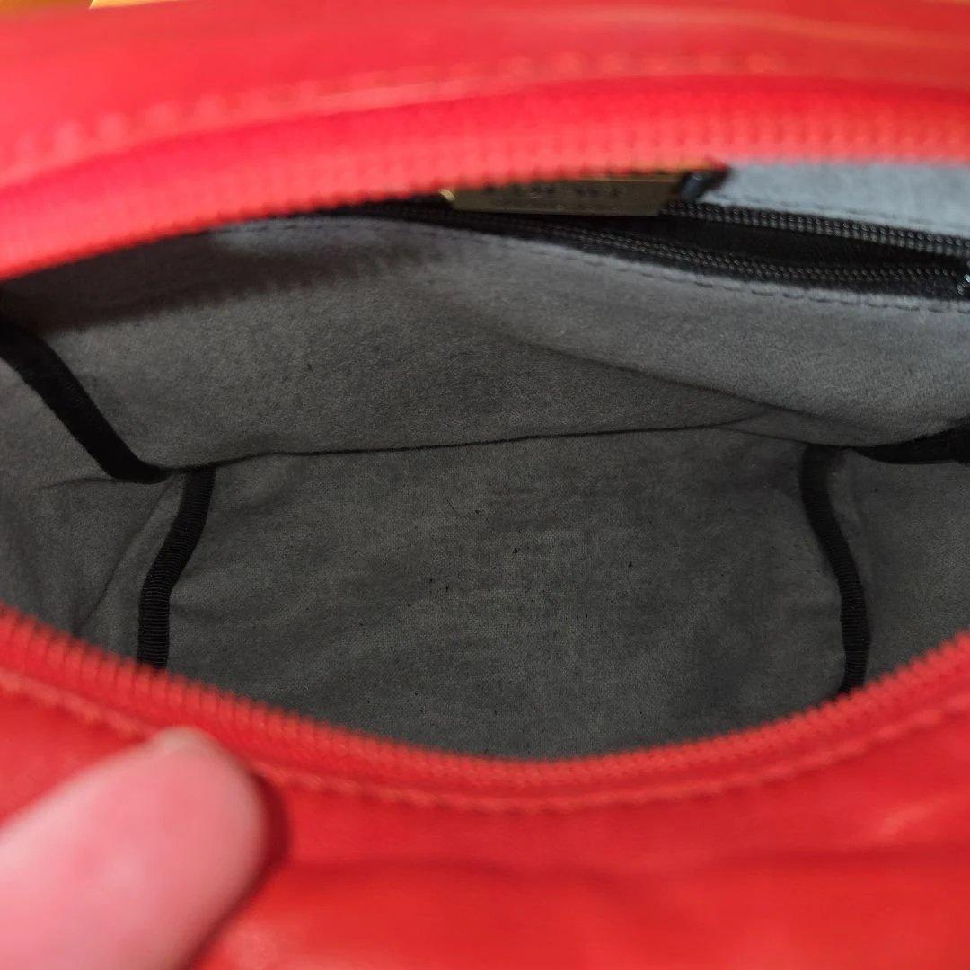 n*8様 オールドLOEWE 斜め掛け ナッパレザー レッド レザー ショルダ