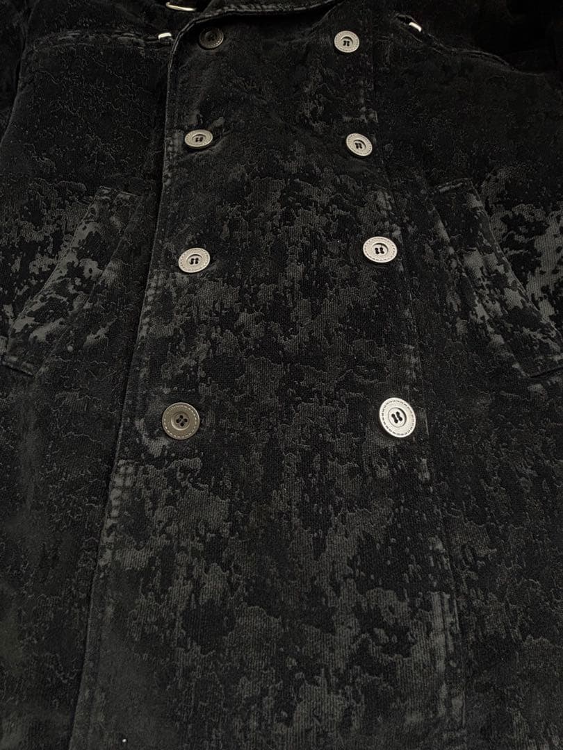 00s お兄系 コート ジャケット 黒 平成y2k グランジ ダーク系 - メルカリ