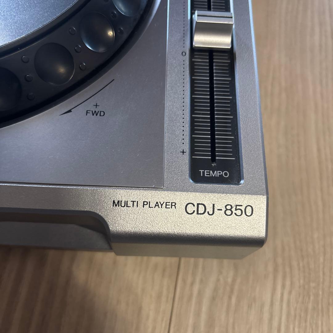 Pioneer CDJ-850 DJ機材 シルバー 取扱説明書付き - メルカリ