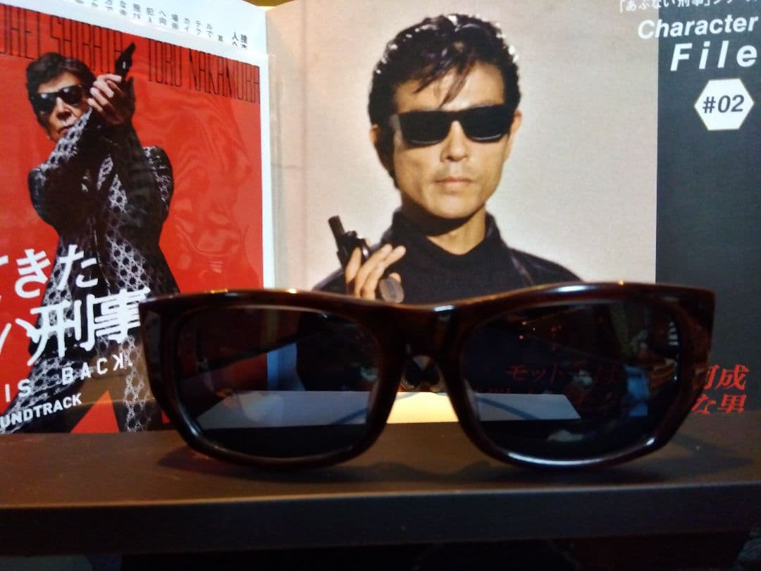あぶない刑事サングラス 柴田恭兵 BADAモデル - メルカリ