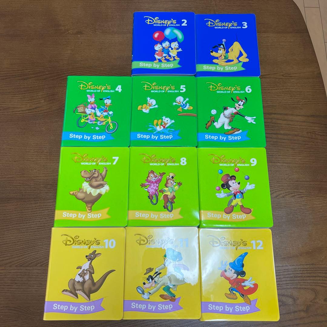 DWE ディズニー英語ステップバイステップDVD22枚 - メルカリ