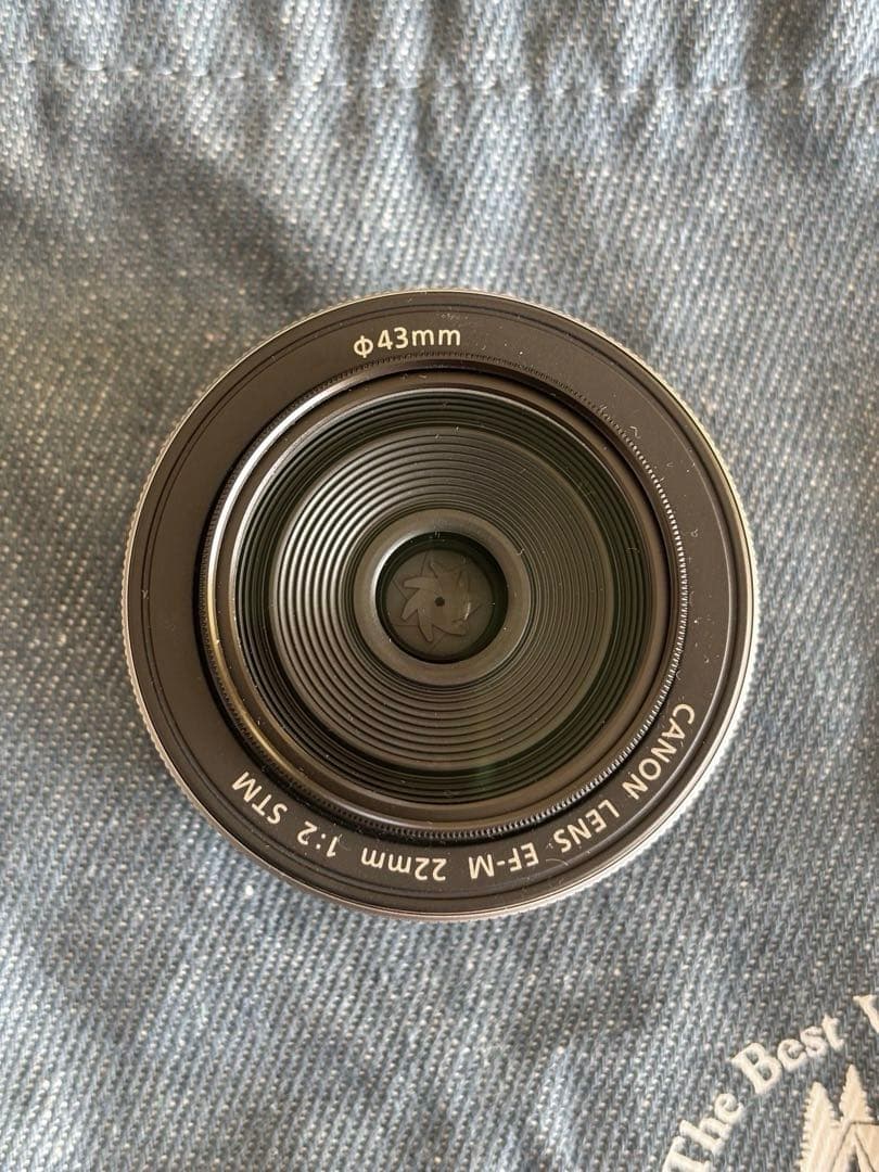 Canon 単焦点広角レンズEF -M22mm F-2 STM シルバー