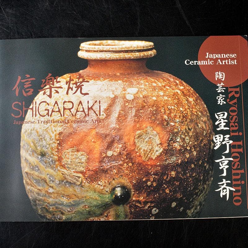 信楽焼 星野亨斉造 窯変壺 共布共箱 N 6743C - メルカリ